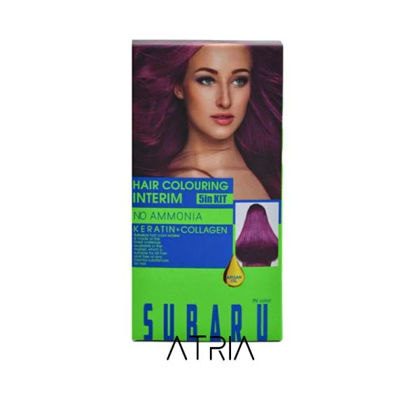 شامپو رنگ مو سوبارو شماره 4.6 بنفش تیره 150 میل شامپو رنگ مو سوبارو شماره 4.6 بنفش تیره 150 میل