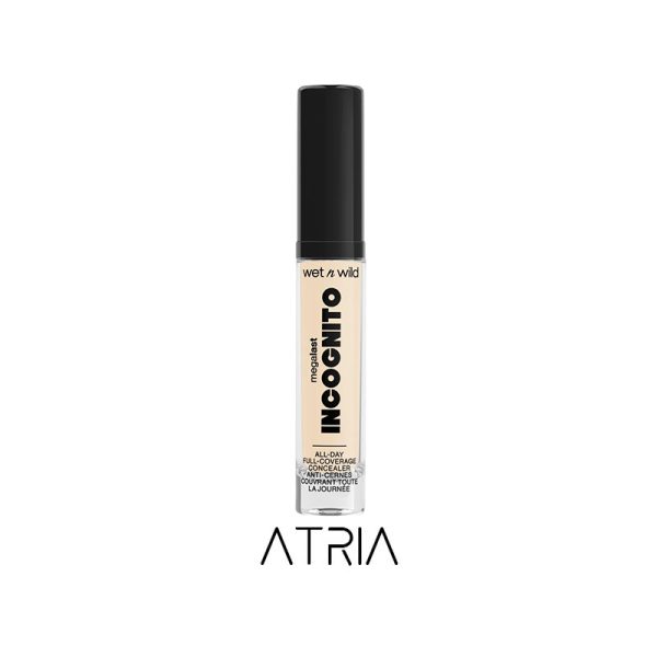 کانسیلر وت اند وایلد لایت مدیوم | MegaLast Incognito All-Day Full Coverage Concealer 1111902e light medium