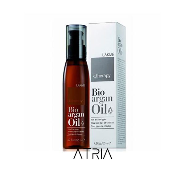 روغن مو آرگان لاکمه سری K.Therapy مدل Bio Argan حجم 125 میل