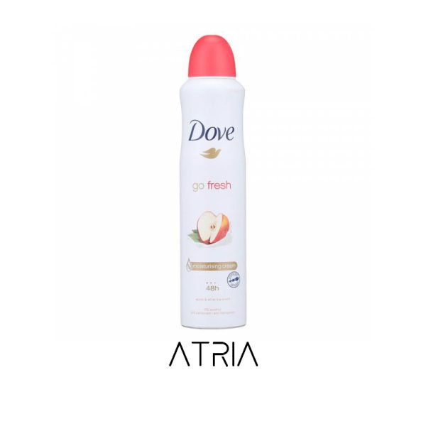 اسپری ضدتعریق با رایحه سیب و چای سفید داو 250 میل | Dove Go Fresh Apple and White Tea Antiperspirant Spray